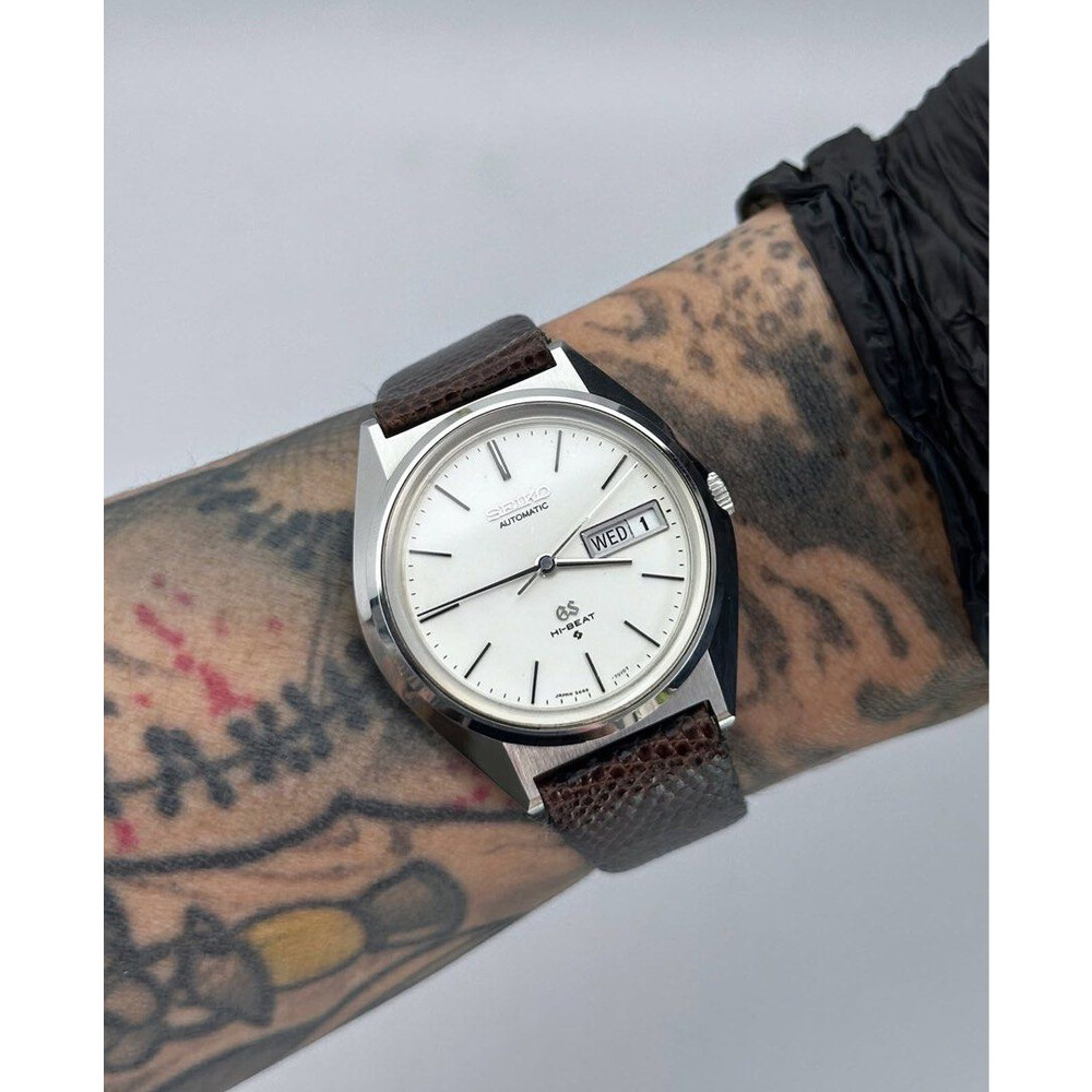 36mm • 1974 Grand Seiko Hi-Beat 56GS 5646-7o11 Automatic Watch Full Set